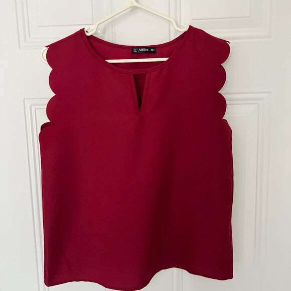 SHEIN Tops - Shein Burgundy Top